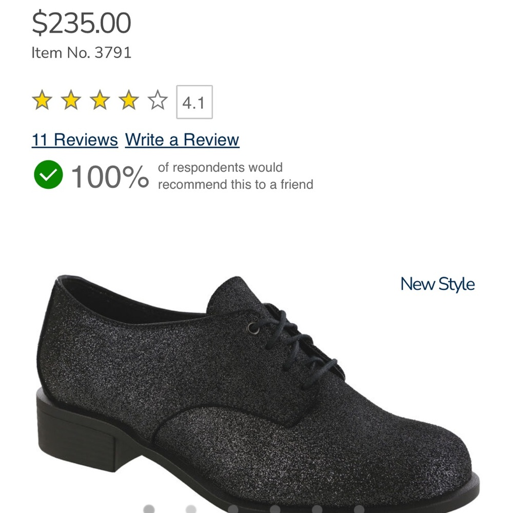 SAS Sparkling Annex Oxford‎ Black lace up flat Dress shoe Women’s size 10.5